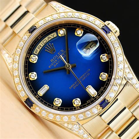 blue presidential rolex|Rolex presidential watch price.